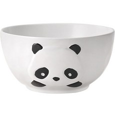 摩登G 飯碗 大 16.5 x 8 cm YJ556, 白色熊貓, 1個