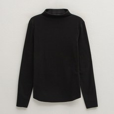 아틀리에나인 여성용 시그니처 웜터치 하프넥 티 T-6713