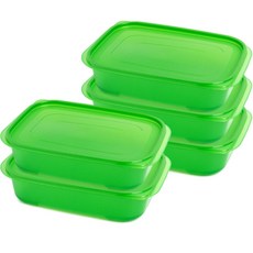 유소피아 신선유지 그린박스 1500ml, 5개