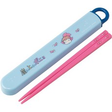 Skater 角色印花筷子 16.5cm+收納盒組 ABS2AMAG, 金魚姬, 筷子+箱子, 1組