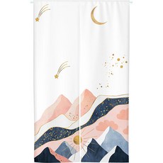 마블라 홈데코 커텐 가림막 파티션, 02