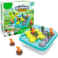 Meumong 幼兒森林小鹿學習卡遊戲, 混合顏色, 1個