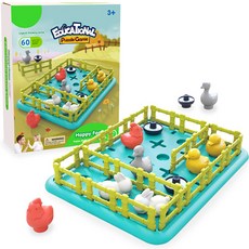 Mmung幼兒用亂七八糟動物農場學習卡遊戲, 混色