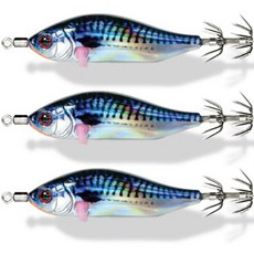 MEGABITE Megatan Keimura 雷射木蝦 90mm, MT 14 鯖魚, 9g, 3個