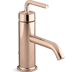 콜러 퓨리스트 대붙이 원홀 세면 수전 로즈골드 14402T-4A-RGD 방문설치, 1개