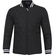 FERRA US 男款拼色翻領高爾夫鋪棉夾克 COF3NFU7012