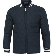 FERRA US 男款拼色翻領高爾夫鋪棉夾克 COF3NFU7012