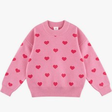 MARI N MORI 女童款Mellow Pinky愛心針織衫