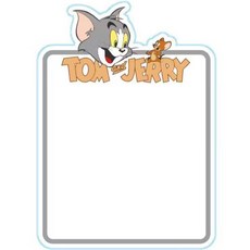 KICHUS 자석메모보드 먼슬리 고양이와 생쥐