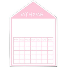 KICHUS 磁性留言板 一般備忘 粉紅我的家