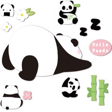 KICHUS 자석메모보드 큐트 판다