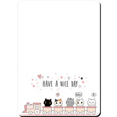 KICHUS 磁性備忘錄板 一般備忘錄 動物火車