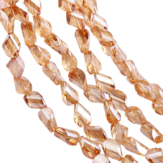 Allode 閃亮麻花 DIY 串珠 6 x 7 mm 80入, TYPE 14, 1個