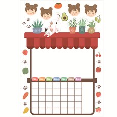 Harries 玩具磁性備忘板 單面日常