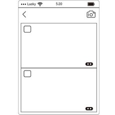 Harries 玩具磁性備忘板 黑板 儲存 白色