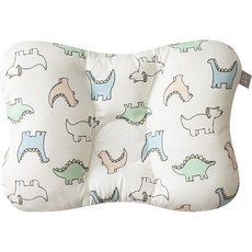 BABY&I 嬰兒用雙面定型枕, 恐龍, 1個