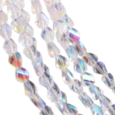 Alode 閃亮麻花 DIY 串珠 8 x 12 mm 50入, TYPE 17, 1個