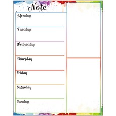 Harries 玩具磁性備忘錄黑板 週計畫