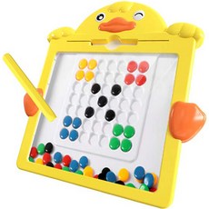 JoyKids 兒童磁性畫板 益智巧克力球移動 鴨子畫板 迷你, 混合顏色