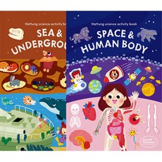 Chum Education Hatdung科學活動書 沒有與地底 + 宇宙與人體套組
