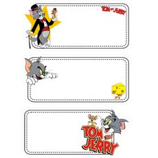 Half Winnie 3格記事貓咪與老鼠磁鐵告示板, 混色