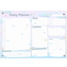 Half Winnie日常週間行程表磁吸式備忘板, 混色