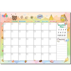 Richideuk童話國度小熊吐司磁吸式留言板, 小熊和麵包