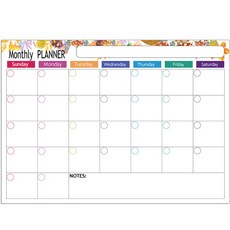 Richidok葉子設計月曆磁吸式備忘板, 混色