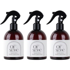 Orsene 室內香氛噴霧 織物除臭劑 正裝, 300ml, 3個, 扁柏木質感受