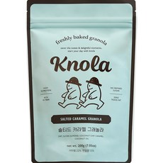 k'nola 鹹焦糖格蘭諾拉麥片, 200g, 1個