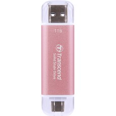 Transcend 創見 超小型外接SSD ESD310, 1TB, 粉紅色