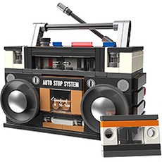 JAKi 大型磁帶播放機相容積木 JK8215, 混色