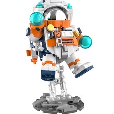 JAKi 佳奇 POP 太空人 Lego相容積木 JK8505, 混合顏色, 1個