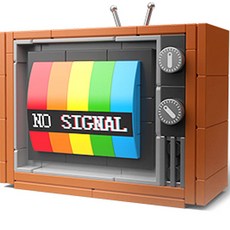 JAKi 佳奇 相容積木 天線 電視 JK8210, 混合色, 1個