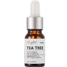 메이플릿 유기농 비건 아로마 에센셜 오일 티트리, 1개, 10ml