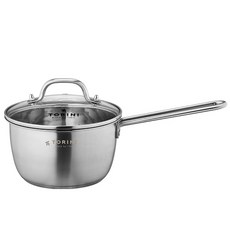 Torini IH電磁爐適用不鏽鋼單柄鍋, 單色, 1個, 18cm