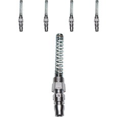 J-TECH 翔穩軍品 東星 鐵製氣動快速接頭 PN 8, 5個