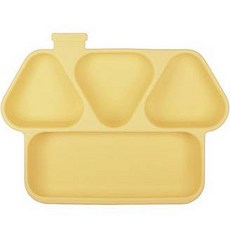 Kokonori Mamma家用矽膠吸盤, 黃色的, 1個