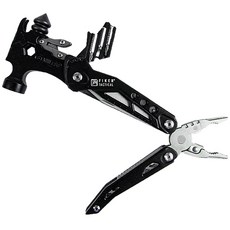 FIKER TACTICAL 戶外多功能錘, 黑色, 1個