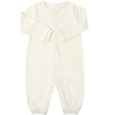 Bamboo Bebe 奶油白連身衣