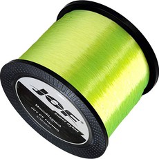 JOF 尼龍釣魚線 1000m, 1個, 螢光綠