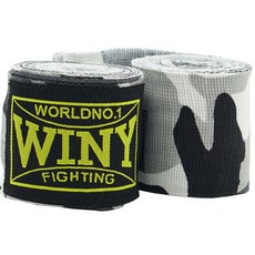 拳擊護手綁帶, 灰色迷彩, 1組