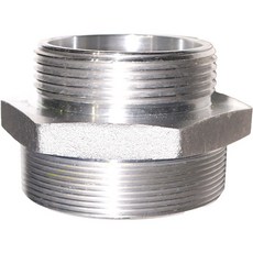 單體消防轉接頭 75A PT外螺紋 76mm + 65A 消防外螺紋 64mm, 1個