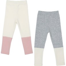 Rainbow Kids 兒童加厚配色內搭褲2件組