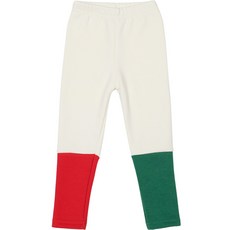 Rainbow Kids 兒童聖誕拼色內搭褲