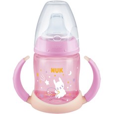 NUK First Choice Runner夜光鴨嘴水杯, 粉色, 150ml, 1個