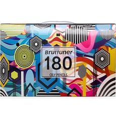 Brutfuner 油性色鉛筆, 180色, 1套