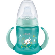 NUK First Choice Runner夜光鴨嘴水杯, 綠色, 150ml, 1個