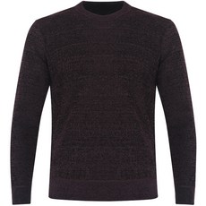 FERRA US 男款圓領刷毛針織高爾夫上衣 CTW3RV2044