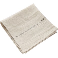 Charvet Edition Ritmo 亞麻廚房巾, 黑色, 1個